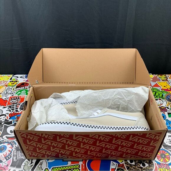 Vans Old Skool Tan Checkered Womens Various Sizes - Picture 13 of 13